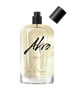 A clear glass bottle of MALT Eau de Parfum by Akro, exuding a rich whisky fragrance with a hint of smoky aroma, stands with its black spray cap removed and placed nearby.