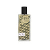 Rosa Ribes eau de parfum bottle with clear glass and gold circular label