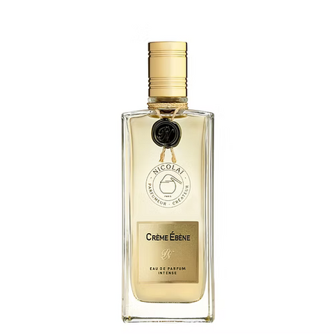 Crème Ébène Intense eau de parfum bottle with gold cap