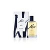 A bottle of BAKE by Akro, a delightful cupcake fragrance, stands in front of its white packaging box adorned with black abstract artwork and text.