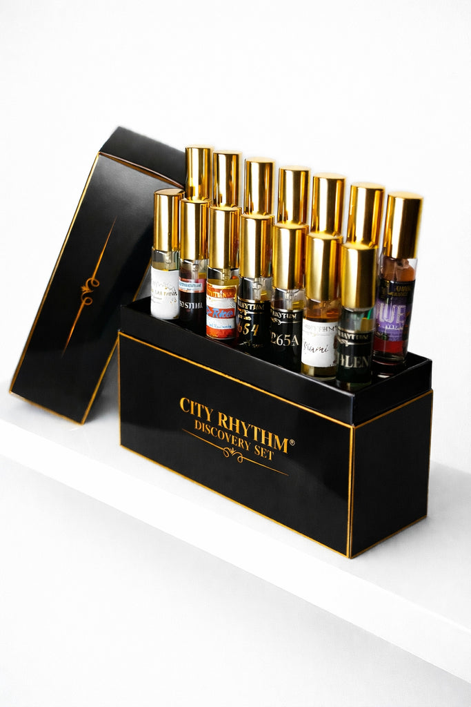 香水(ユニセックス) City Rhythm Discovery Set 14x2ml City Rhythm 10ml Travel Discovery Set– Perfumology