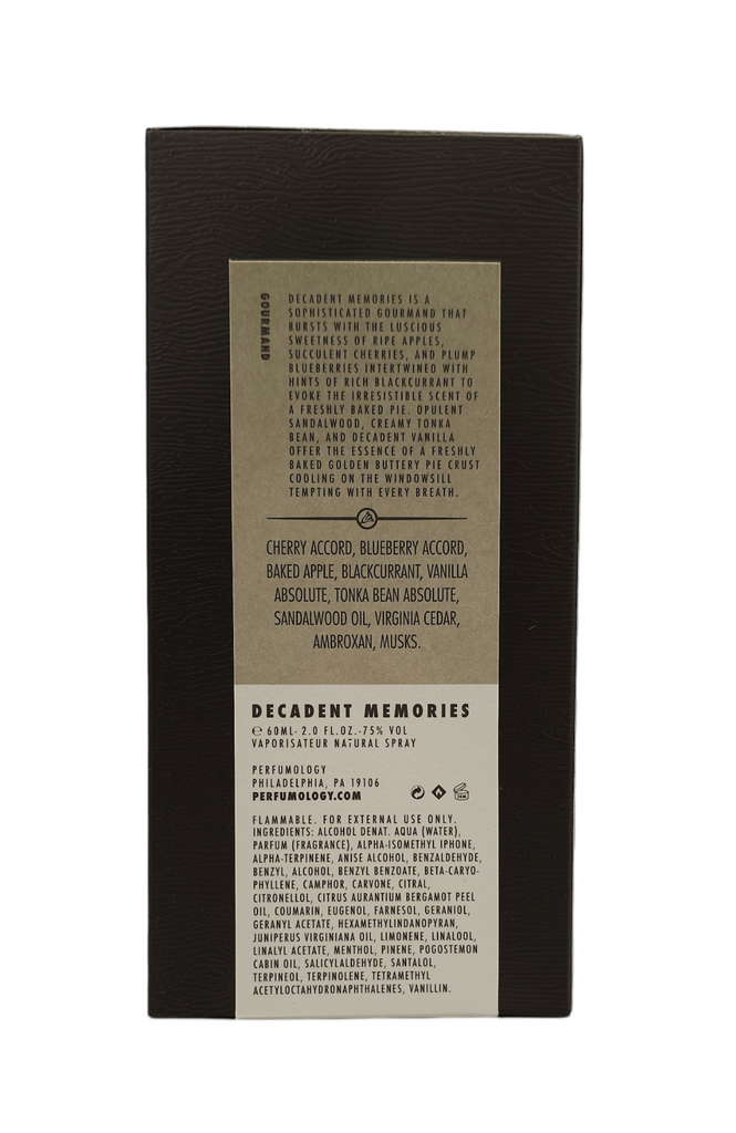 Decadent Memories – Perfumology
