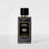 A 100 ml bottle of RDZ Parfums' PHILLY Blunt Extrait de Parfum embodies urban culture with its black and gold design, topped with a gold crown logo.