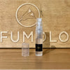 Pivoine 2ml perfume vial with gold cap and matching spray bottle