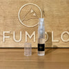 Cap d'Antibes fragrance spray bottle with small clear vial