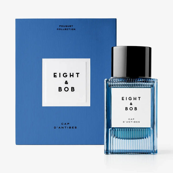 Cap d'Antibes Eau de Parfum bottle with blue branded box