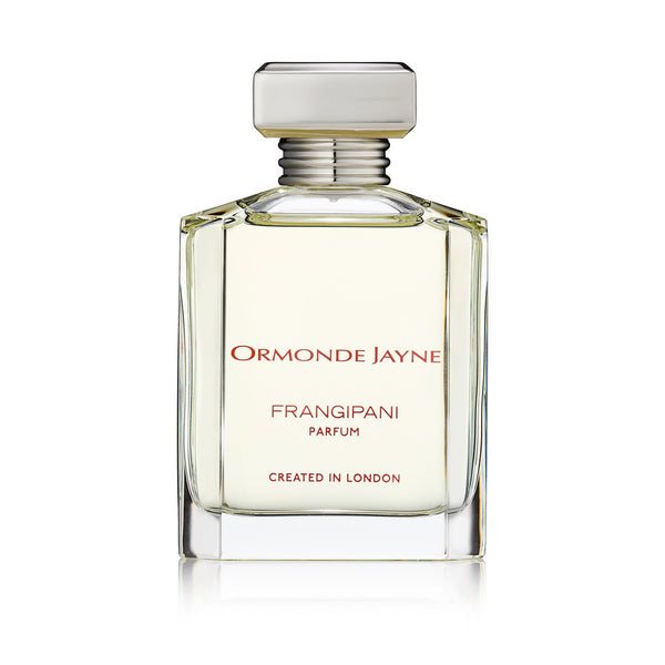 Ormonde Jayne Frangipani Parfum glass bottle with spray top