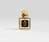 A bottle of Fragrance du Bois London Spice labeled "London Spice" with a gold cap on a white background, crafted by master perfumer Francois Merle-Baudoin. This masculine fragrance captures the essence of sophistication and style.