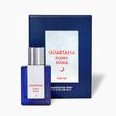 Quartzuna Poppy Soma perfume bottle with box, cobalt blue glass