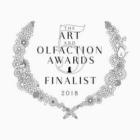 Elephant Art Donation Awards finalist badge, 2018 heart wreath