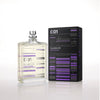Escentric 01 Eau de Parfum set: clear glass bottle with silver cap and black box