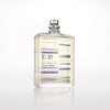 Escentric 01 Eau de Parfum bottle, clear glass with silver cap and E01 label