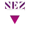 Perfume magazine issue cover close-up with purple geometric logo and centered magenta triangle