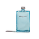 A rectangular, transparent blue bottle with a silver cap labeled "Bluegrass" by EastWest Bottlers, housing an Appalachian-inspired scent, stands against a white background.